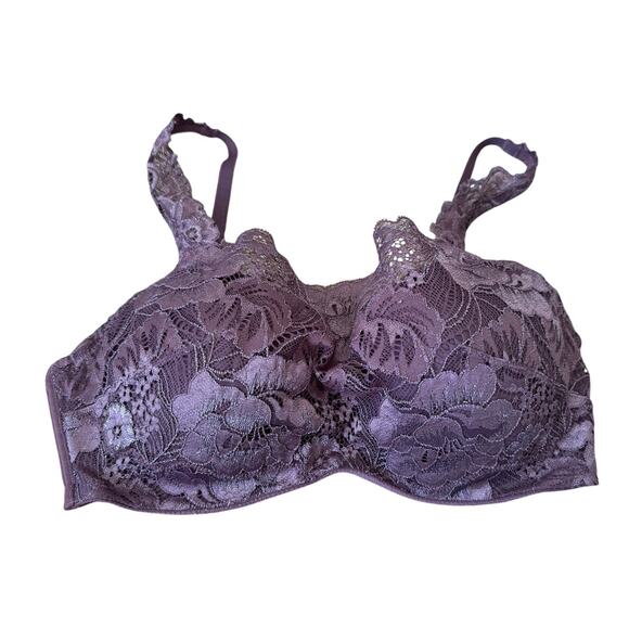 SOMA Womens Bra size 34D; Dusty Purple; Lace - Picture 1 of 5